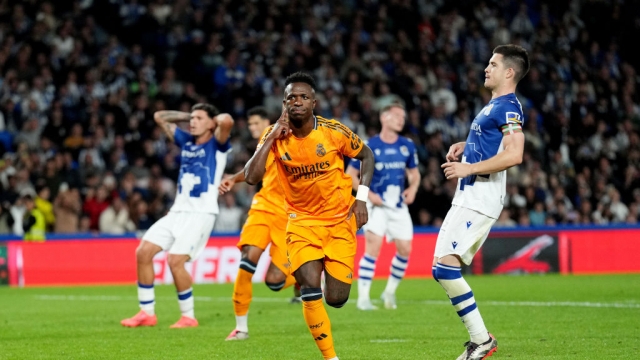 فينيسيوس ومبابي يقودان ريال مدريد لفوز صعب على ريال سوسيداد