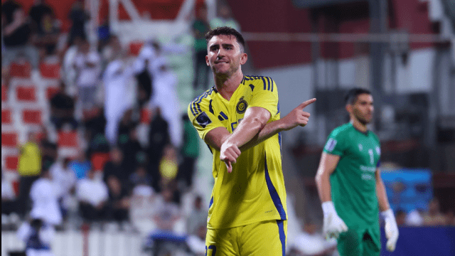 3 أرقام رائعة من فوز النصر السعودي على الاستقلال الإيراني