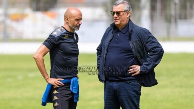 استغراب المدب.. تفاصيل اجتماع رئيس الترجي والمدرب كاردوزو