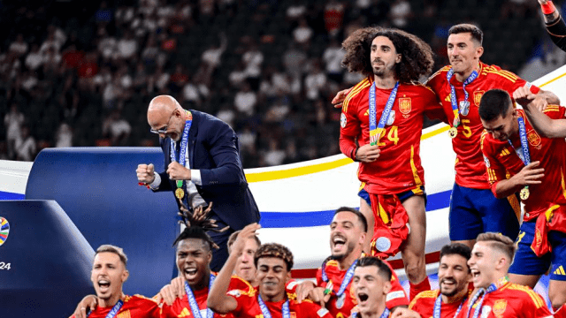القنوات الناقلة لمباراة إسبانيا والدنمارك اليوم في دوري الأمم الأوروبية 2024-25