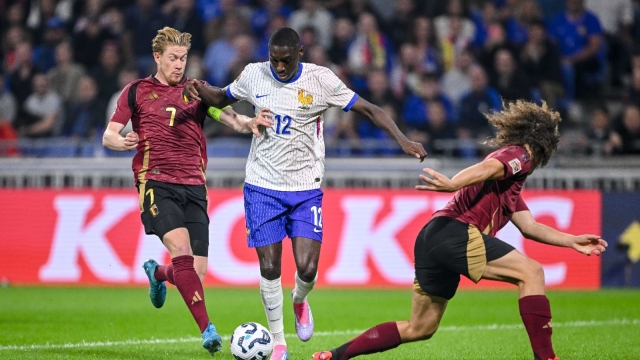 القنوات الناقلة لمباراة فرنسا ضد بلجيكا اليوم في إياب دوري الأمم 2024-25