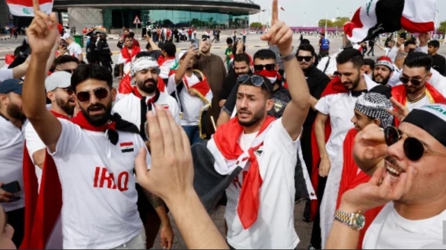 تحديد أعداد الجماهير العراقية في مباراة كوريا الجنوبية