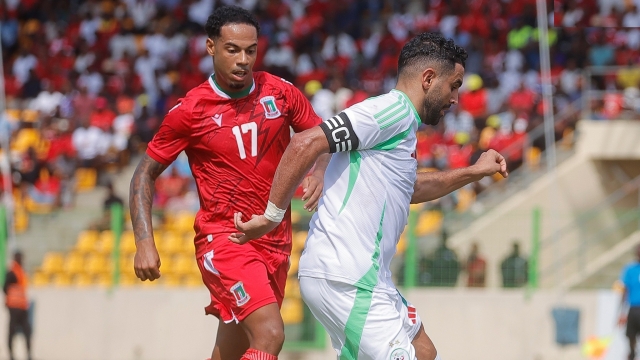 فوضى في نهاية مباراة الجزائر وغينيا الاستوائية