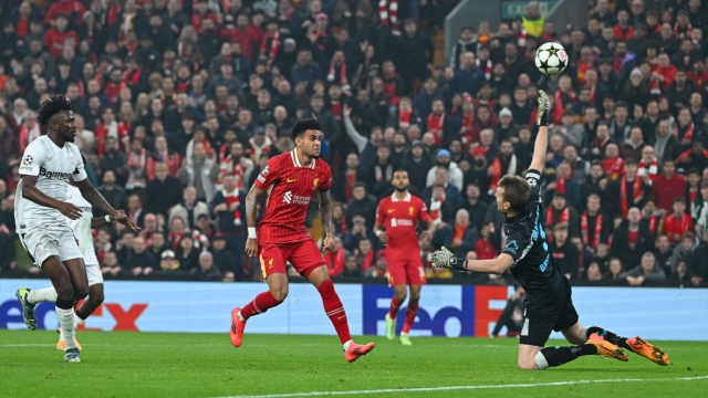 ليفربول يتجاوز ليفركوزن برباعية ودورتموند يهزم شتورم غراس